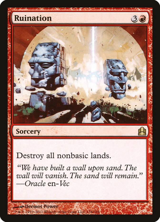 Ruination [Commander 2011] (CMD 134)