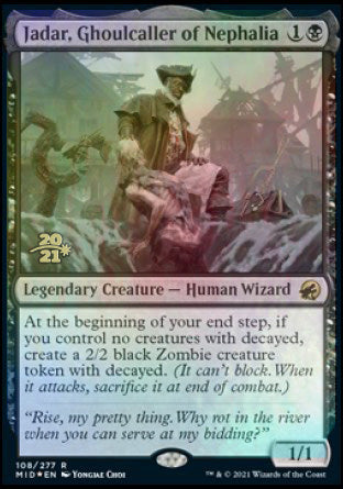 Jadar, Ghoulcaller of Nephalia [Innistrad: Midnight Hunt Prerelease Promos] (PMID 108)