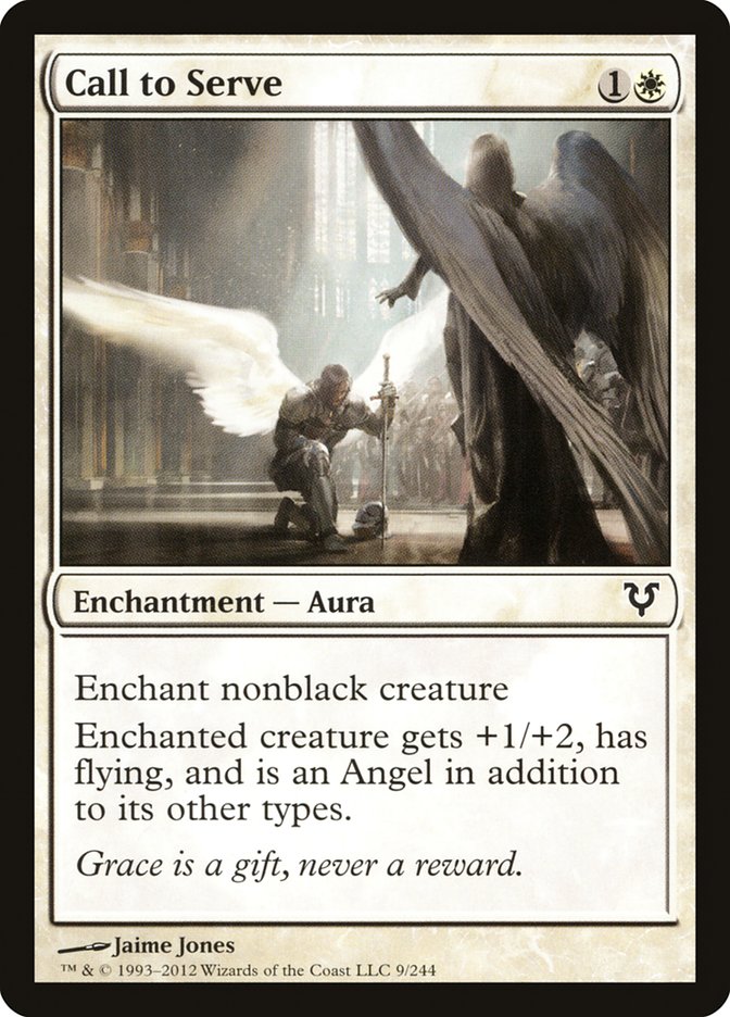 Call to Serve [Avacyn Restored] (AVR 9)