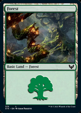 Forest (#375) [Strixhaven: School of Mages] (STX 375)