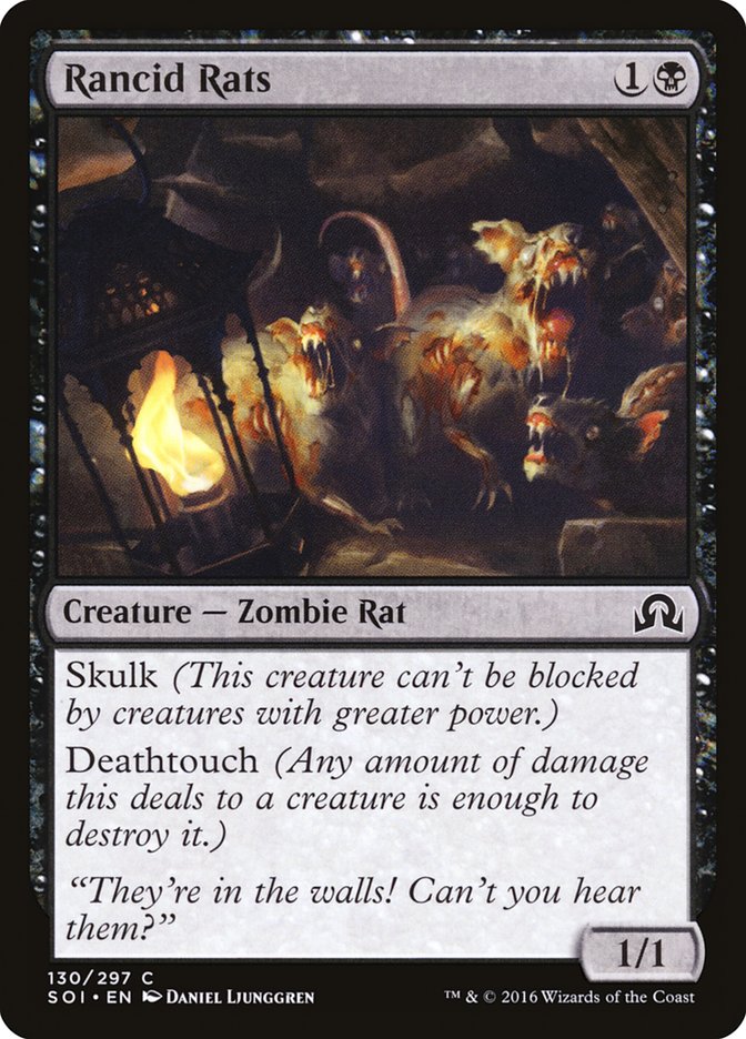 Rancid Rats [Shadows over Innistrad] (SOI 130)