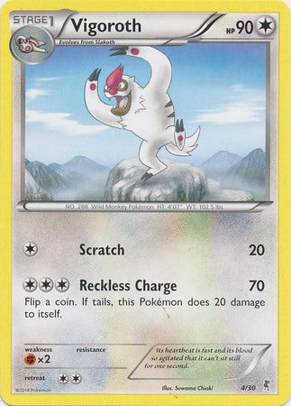 Vigoroth (4/30) [XY: Trainer Kit - Bisharp & Wigglytuff]