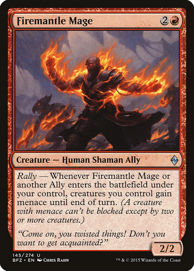 Firemantle Mage [Battle for Zendikar] (BFZ 145)