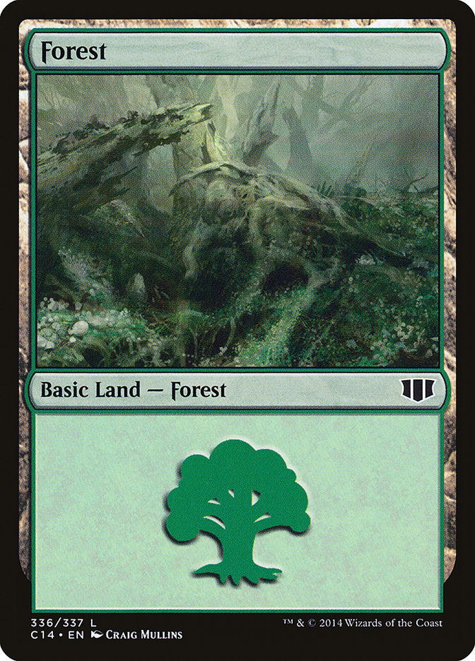 Forest (#336) [Commander 2014] (C14 336)