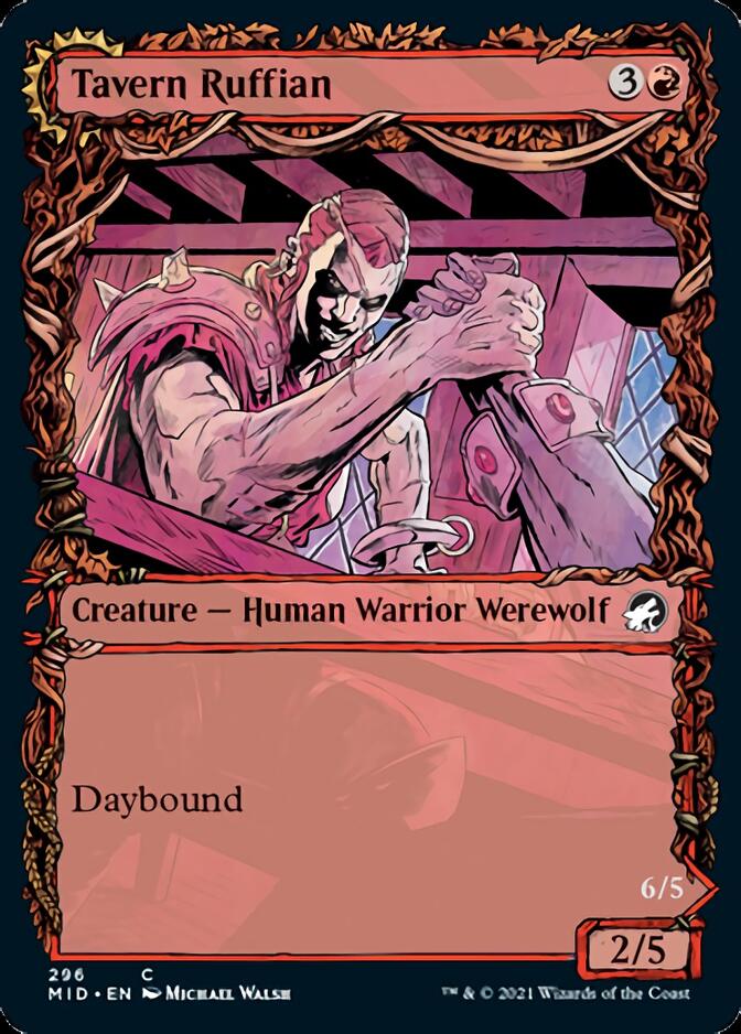 Tavern Ruffian // Tavern Smasher (Showcase Equinox) [Innistrad: Midnight Hunt] (MID 296)