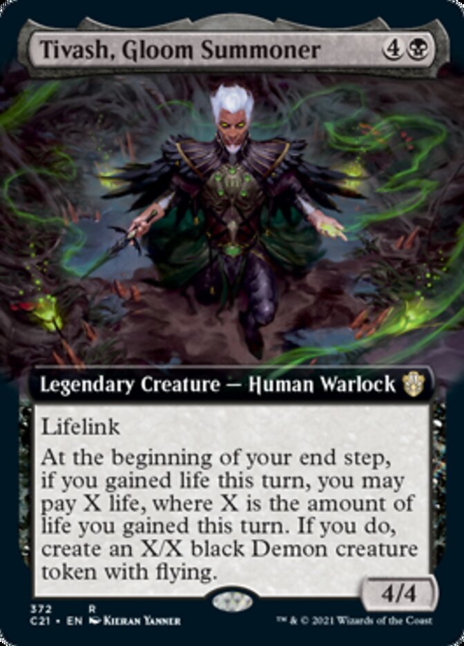 Tivash, Gloom Summoner (Extended) [Commander 2021] (C21 372)