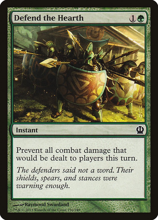 Defend the Hearth [Theros] (THS 156)