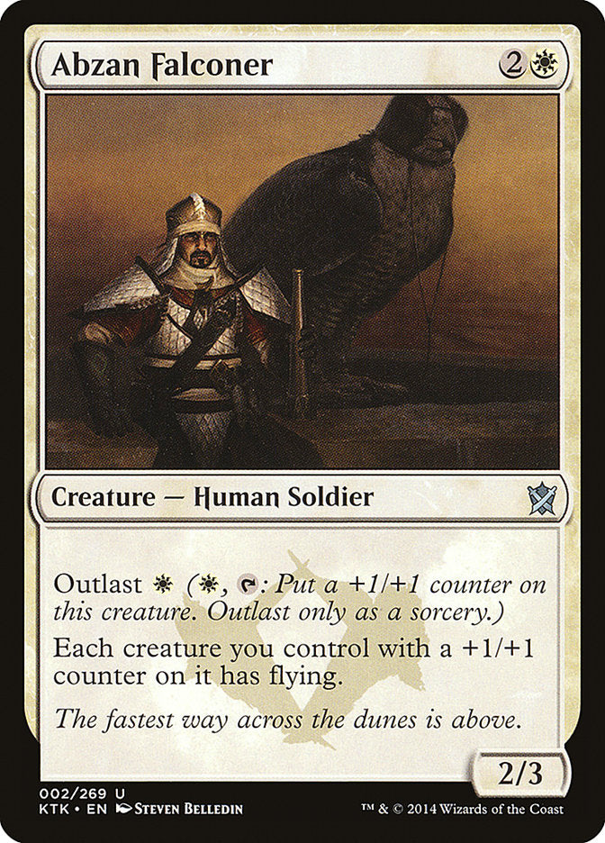 Abzan Falconer [Khans of Tarkir] (KTK 2)