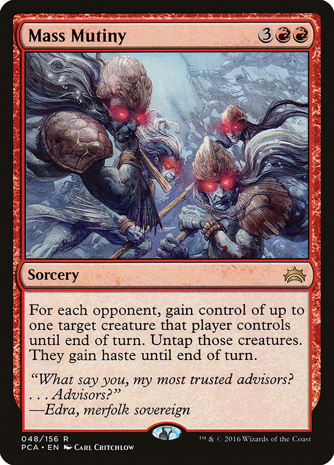 Mass Mutiny [Planechase Anthology] (PCA 48)