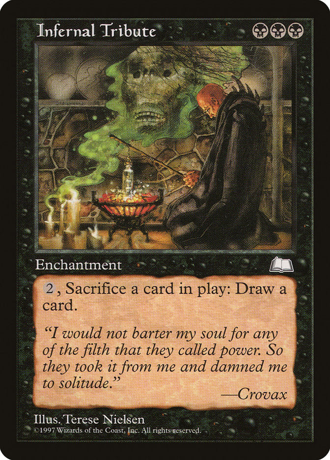 Infernal Tribute [Weatherlight] (WTH 73)