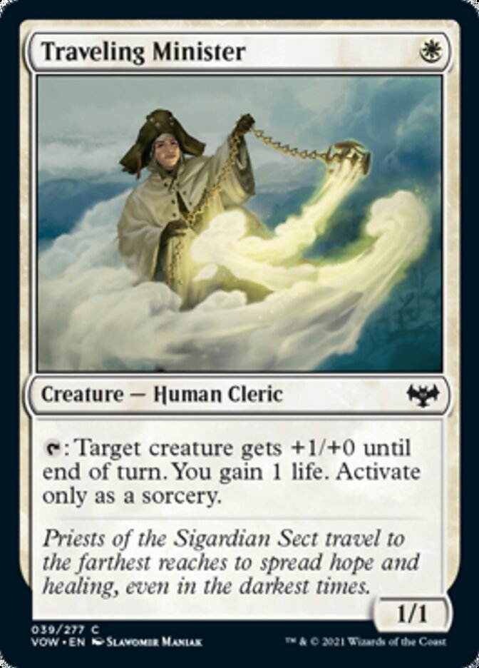 Traveling Minister [Innistrad: Crimson Vow] (VOW 39)