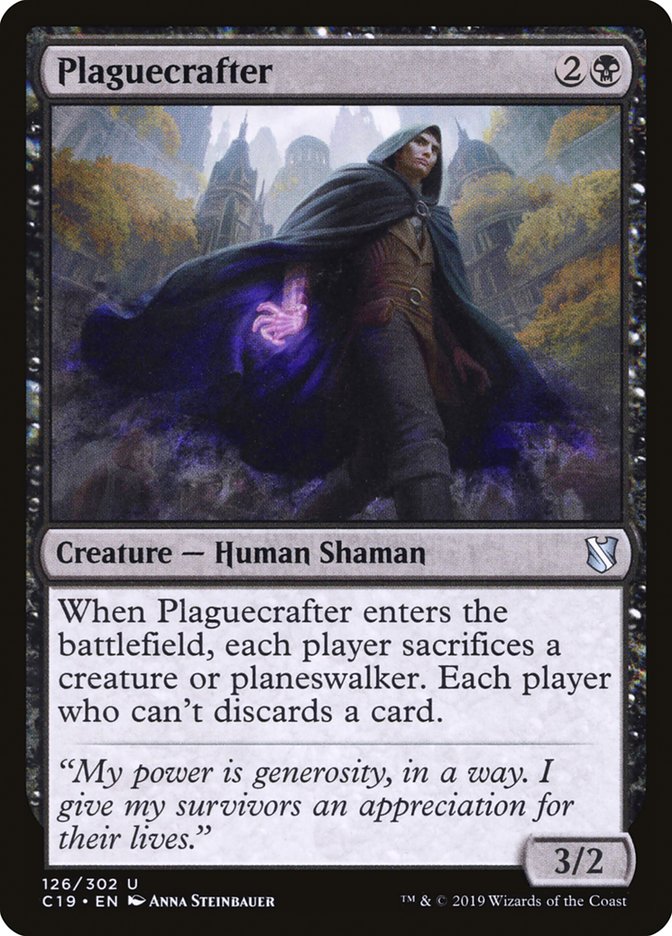 Plaguecrafter [Commander 2019] (C19 126)