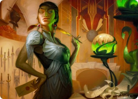 Mari, the Killing Quill Art Card [Streets of New Capenna Art Series] (ASNC 57)