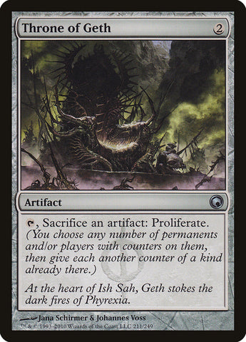 Throne of Geth [Scars of Mirrodin] (SOM 211)