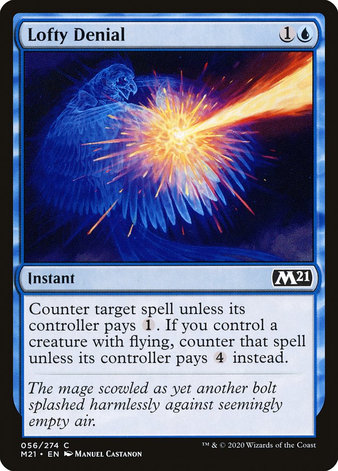 Lofty Denial [Core Set 2021] (M21 56)