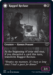 Ragged Recluse // Odious Witch [Innistrad: Double Feature] (DBL 394)