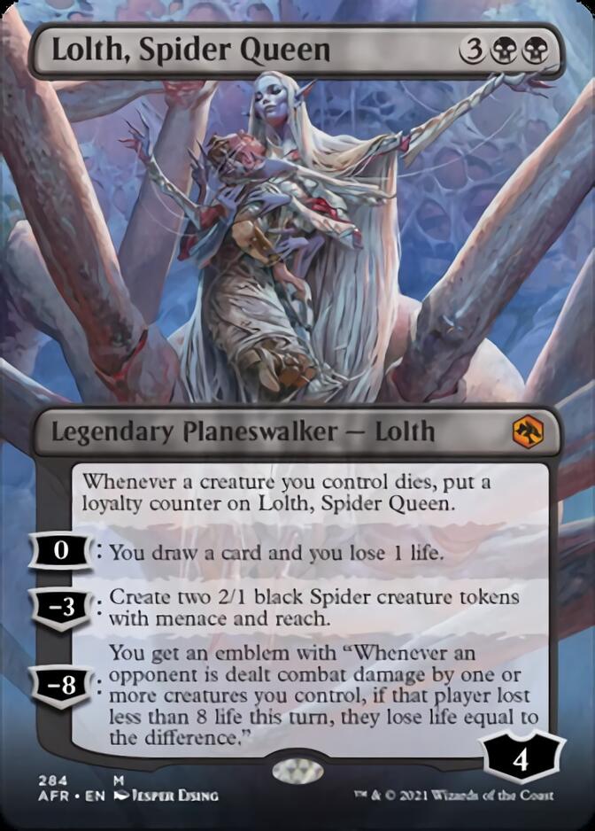 Lolth, Spider Queen (Extended) [Dungeons & Dragons: Adventures in the Forgotten Realms] (AFR 284)