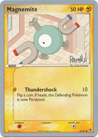 Magnemite (63/97) (Rocky Beach) [World Championships 2004]