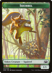 Beeble // Squirrel Double-sided Token [Unsanctioned Tokens] (TUND 1)