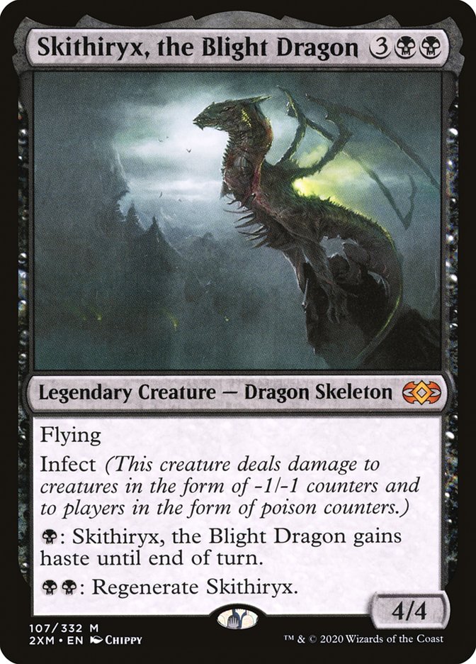 Skithiryx, the Blight Dragon [Double Masters] (2XM 107)