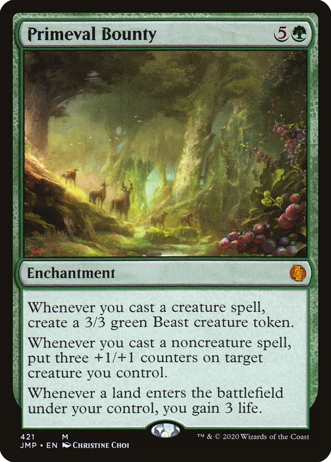 Primeval Bounty [Jumpstart] (JMP 421)