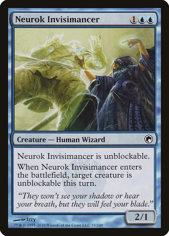 Neurok Invisimancer [Scars of Mirrodin] (SOM 37)