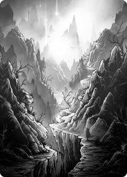 Mountain Art Card [Innistrad: Midnight Hunt Art Series] (AMID 79)