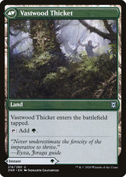 Vastwood Fortification // Vastwood Thicket [Zendikar Rising] (ZNR 216)