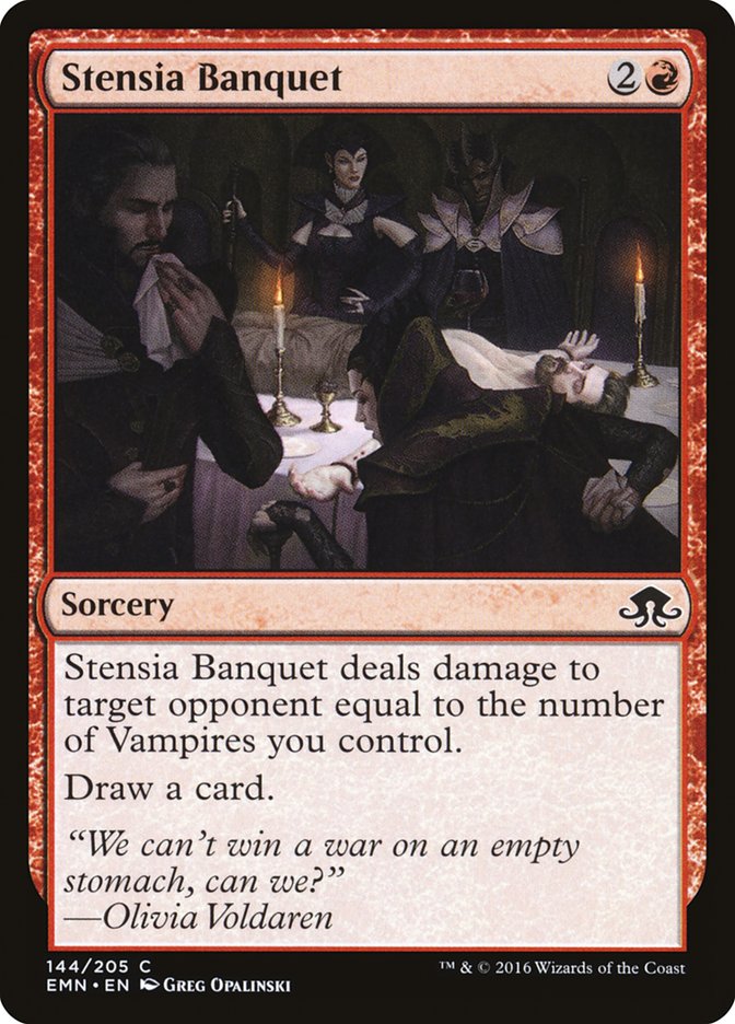 Stensia Banquet [Eldritch Moon] (EMN 144)