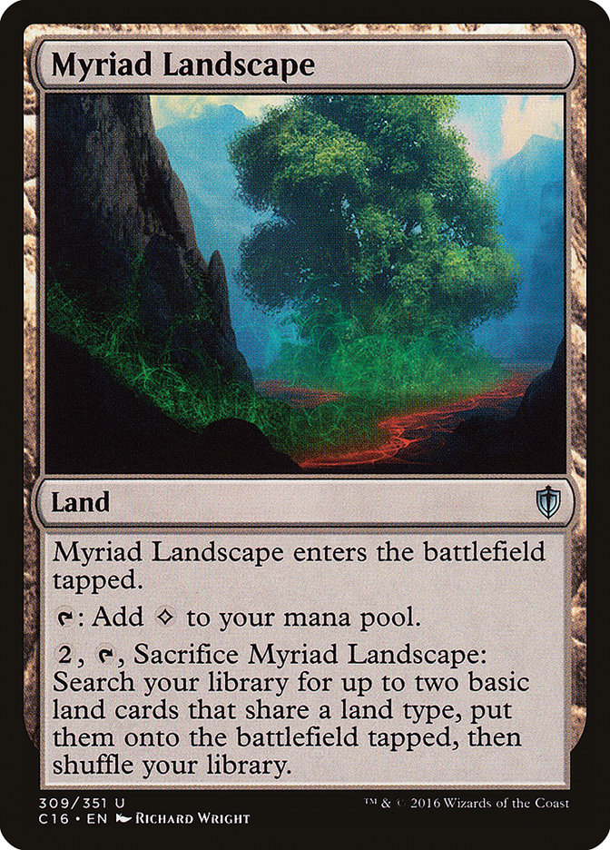 Myriad Landscape [Commander 2016] (C16 309)