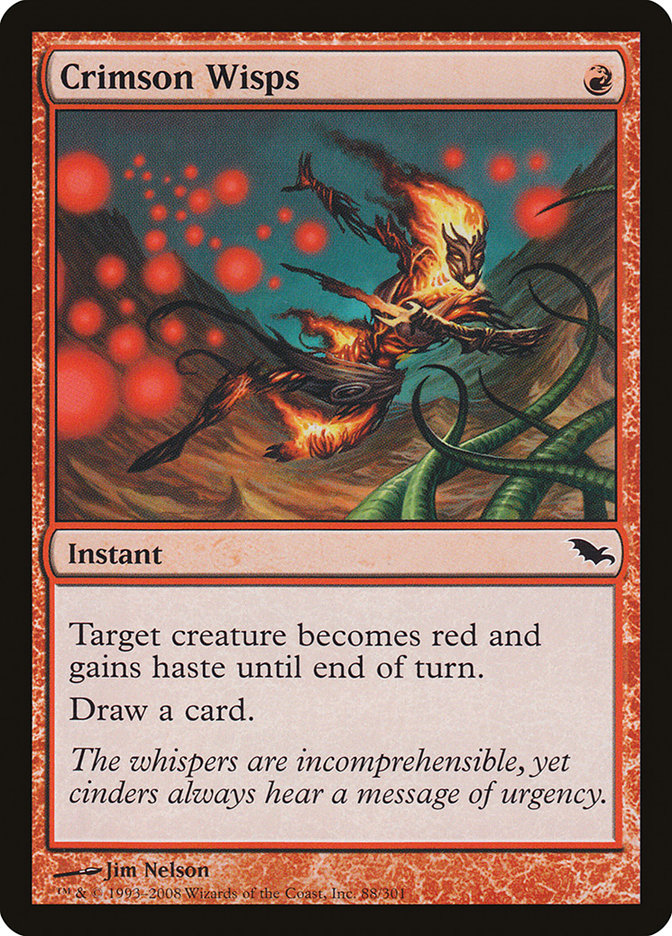 Crimson Wisps [Shadowmoor] (SHM 88)