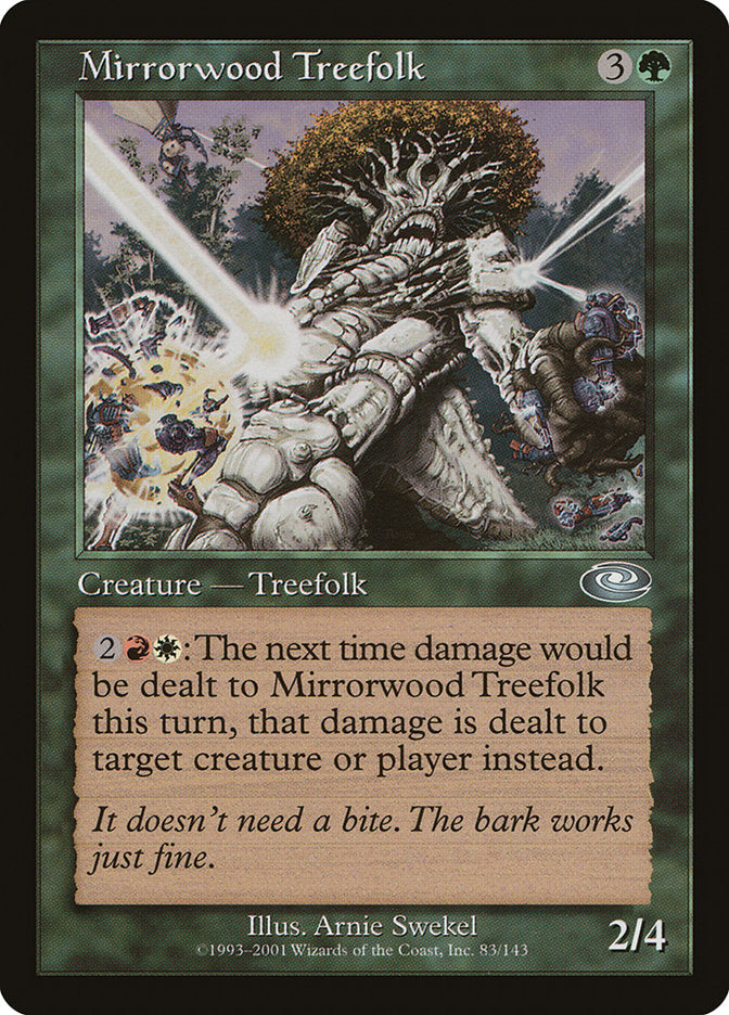 Mirrorwood Treefolk [Planeshift] (PLS 83)