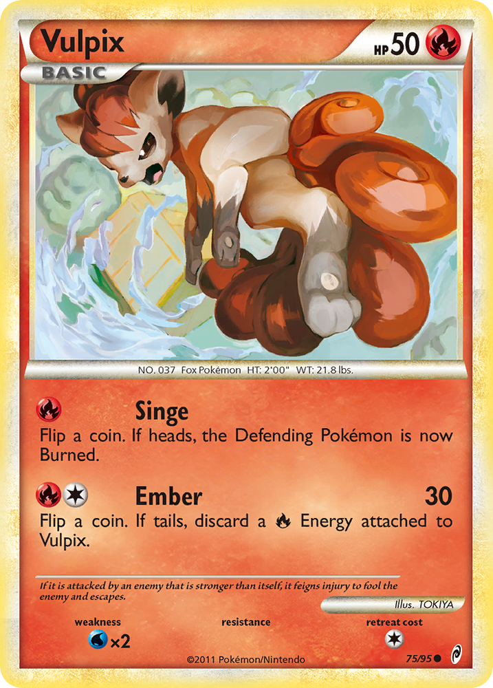 Vulpix (75/95) [Call of Legends]