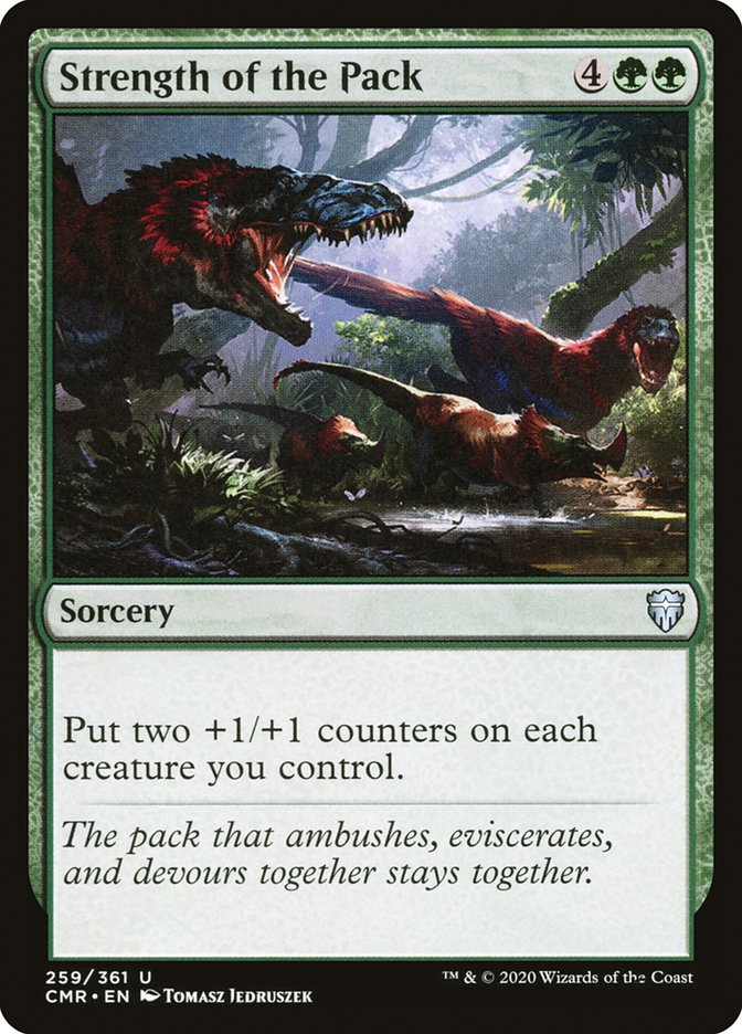 Strength of the Pack [Commander Legends] (CMR 259)