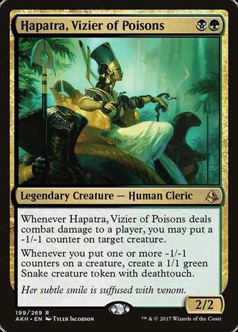 Hapatra, Vizier of Poisons [Amonkhet] (AKH 199)