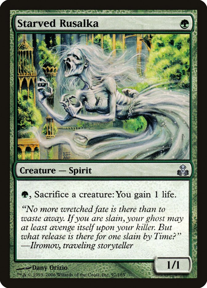Starved Rusalka [Guildpact] (GPT 97)