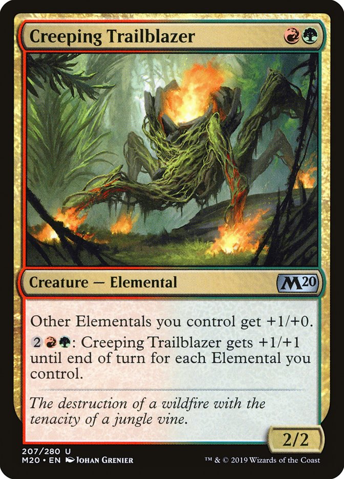 Creeping Trailblazer [Core Set 2020] (M20 207)