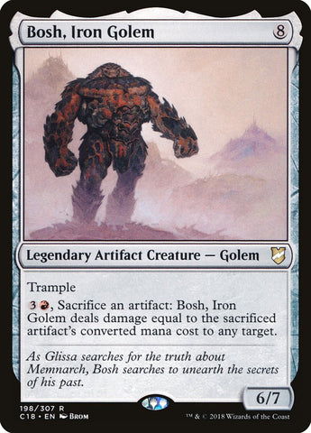 Bosh, Iron Golem [Commander 2018] (C18 198)