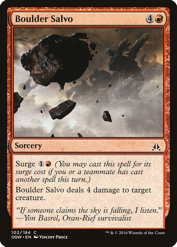 Boulder Salvo [Oath of the Gatewatch] (OGW 102)