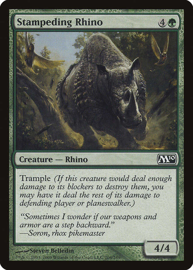 Stampeding Rhino [Magic 2010] (M10 204)
