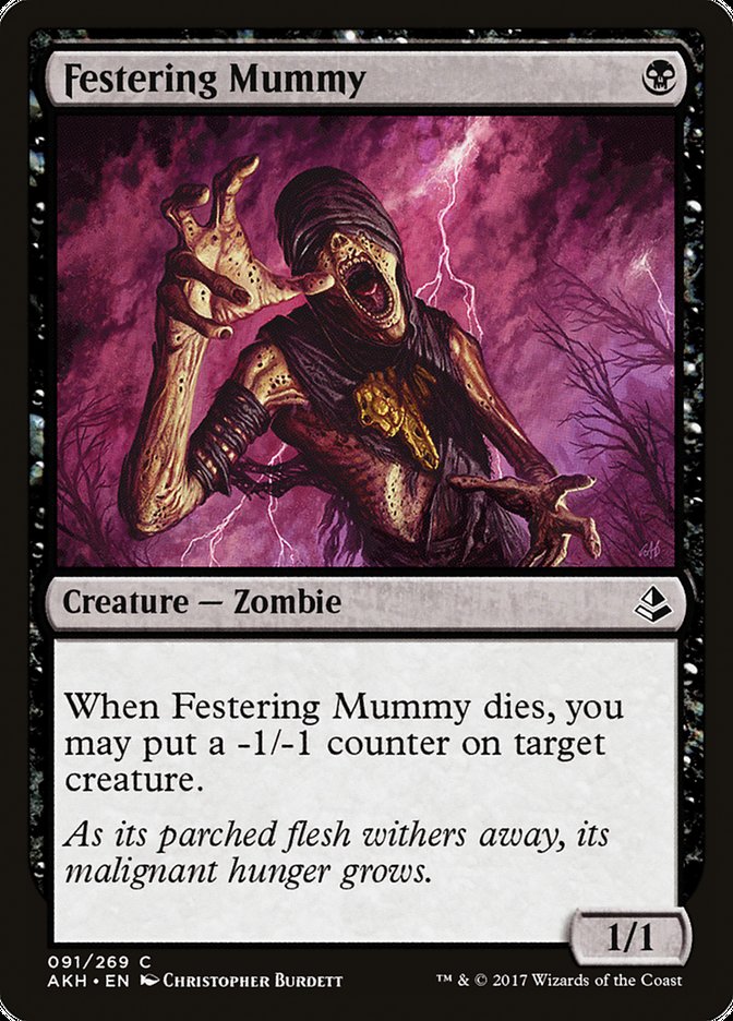 Festering Mummy [Amonkhet] (AKH 91)