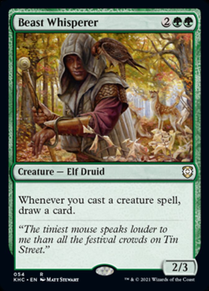 Beast Whisperer [Kaldheim Commander] (KHC 54)