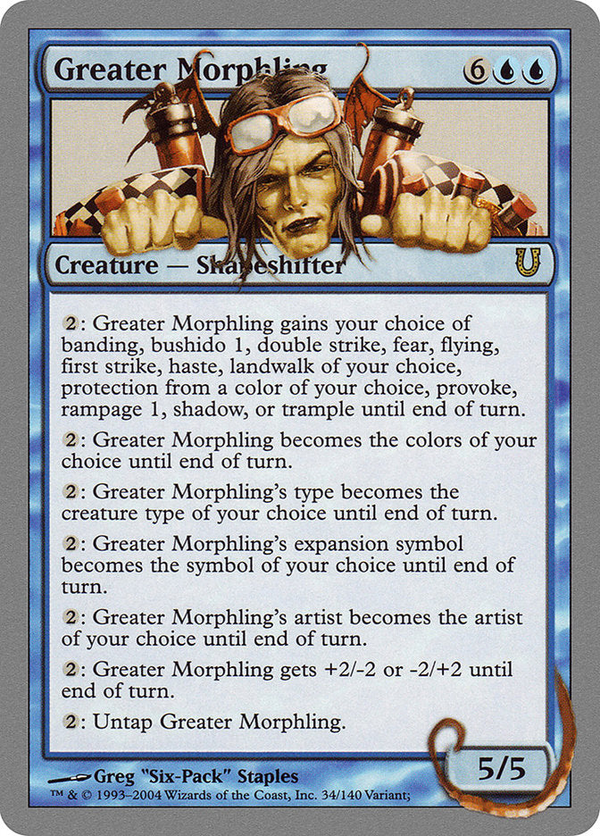 Greater Morphling [Unhinged] (UNH 34)