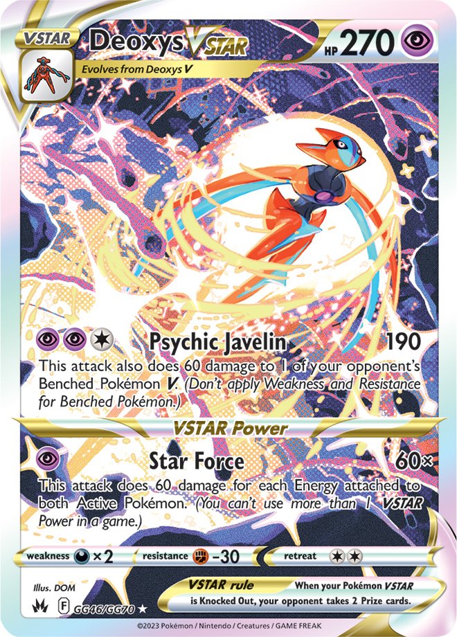 Deoxys VSTAR (GG16/GG70) [Sword & Shield: Crown Zenith]