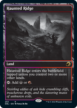 Haunted Ridge [Innistrad: Double Feature] (DBL 263)