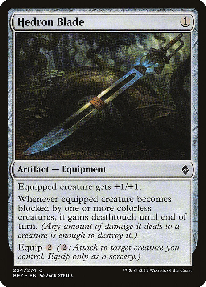 Hedron Blade [Battle for Zendikar] (BFZ 224)