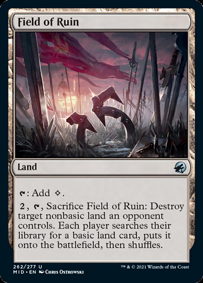 Field of Ruin [Innistrad: Midnight Hunt] (MID 262)