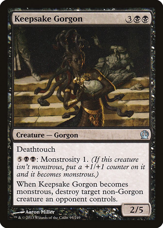Keepsake Gorgon [Theros] (THS 93)