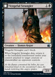 Vengeful Strangler // Strangling Grasp [Innistrad: Midnight Hunt] (MID 126)