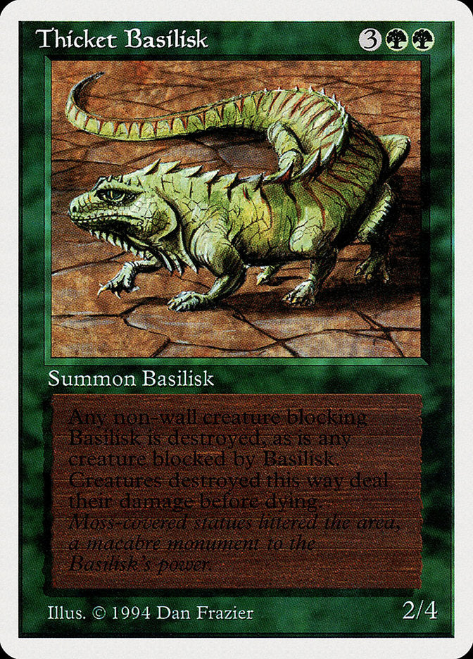 Thicket Basilisk [Summer Magic / Edgar] (SUM 218)